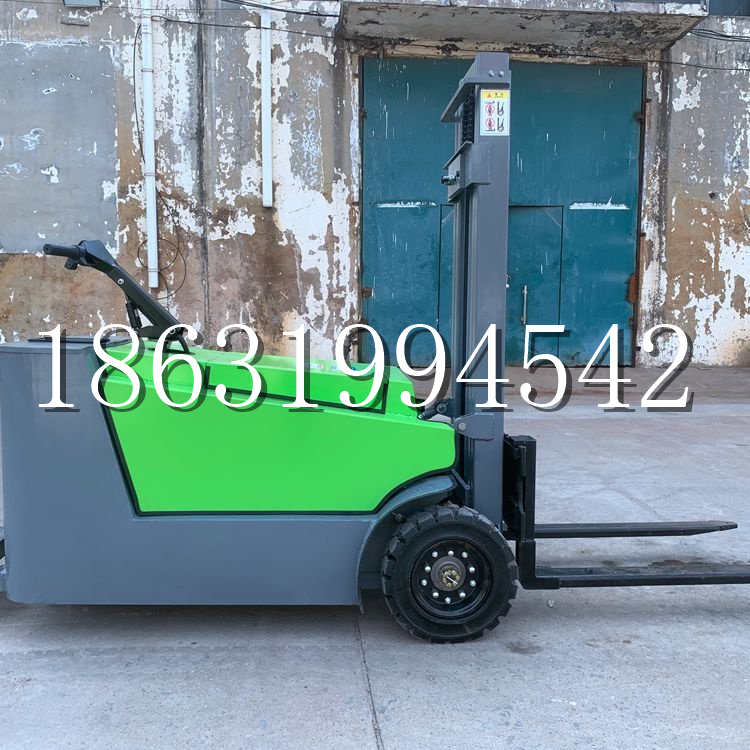 兰山区小型电动叉车1吨2吨步行站驾式电瓶堆高充电装卸车液压升降车铲车